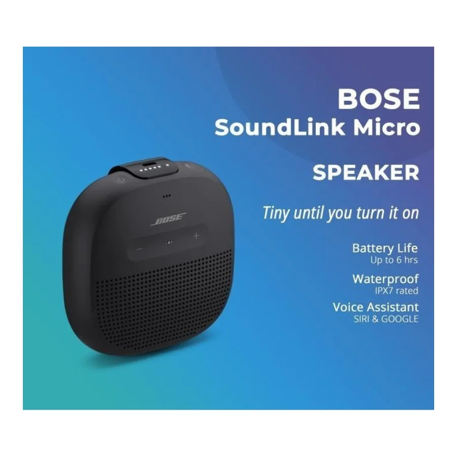 Bose SoundLink Micro Black (783342-0100)