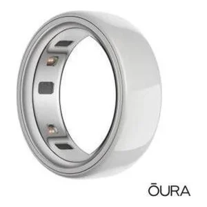 Oura Ring 4 Ceramic Cloud Size 10 (JZ90-57460-10)