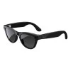 Ray-Ban | Meta Skyler [Gen 2] Standard Shiny Black Frame / Gradient Graphite Lenses (RW4014 601/T3 52-20)