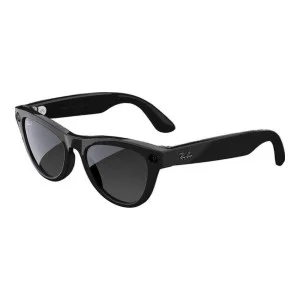 Ray-Ban | Meta Skyler [Gen 2] Standard Shiny Black Frame / Gradient Graphite Lenses (RW4014 601/T3 52-20)