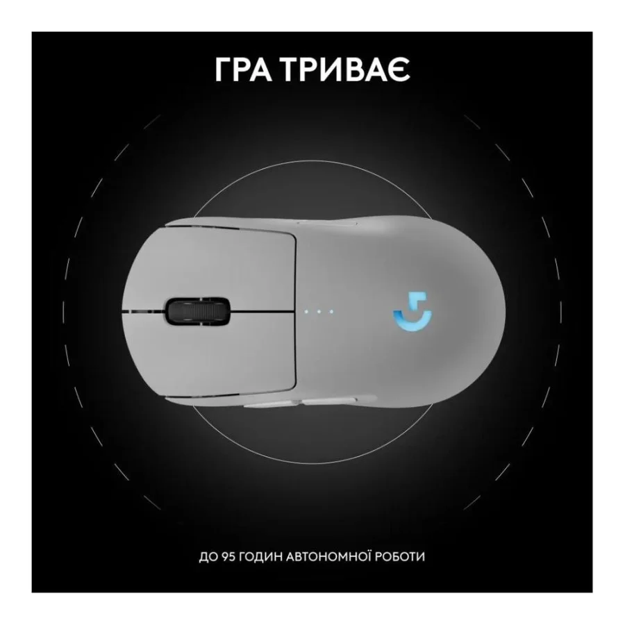 Logitech PRO 2 Lightspeed White (910-007302, 910-007304)