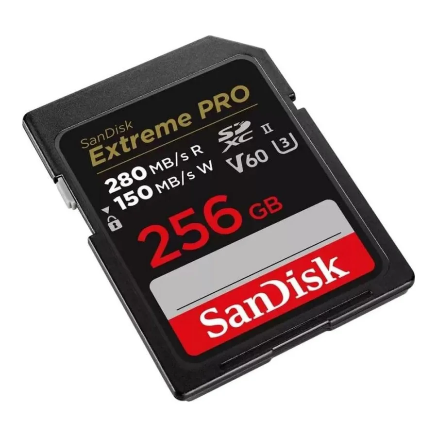 SanDisk 256 GB SDXC Extreme Pro UHS-II U3 V60 Class 10 (SDSDXEP-256G-GN4IN)