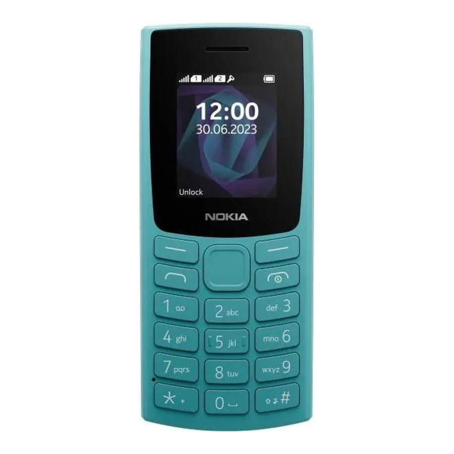 Nokia 105 DS 2023 Cyan (1GF019CPG6C01)(UA)