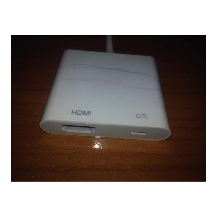 Apple Адаптер Lightning to Digital AV (MD826) (EU)