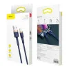 Baseus cafule Cable USB For iP 2.4A 1m Gold+Blue (CALKLF-BV3)