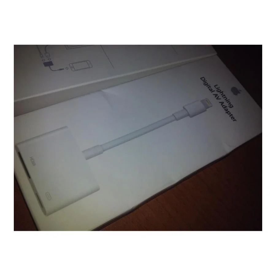 Apple Адаптер Lightning to Digital AV (MD826) (EU)