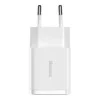 Baseus Compact 2xUSB 10.5W 2.1A White (CCXJ010202)
