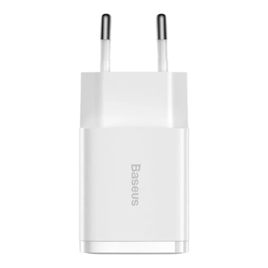 Baseus Compact 2xUSB 10.5W 2.1A White (CCXJ010202)