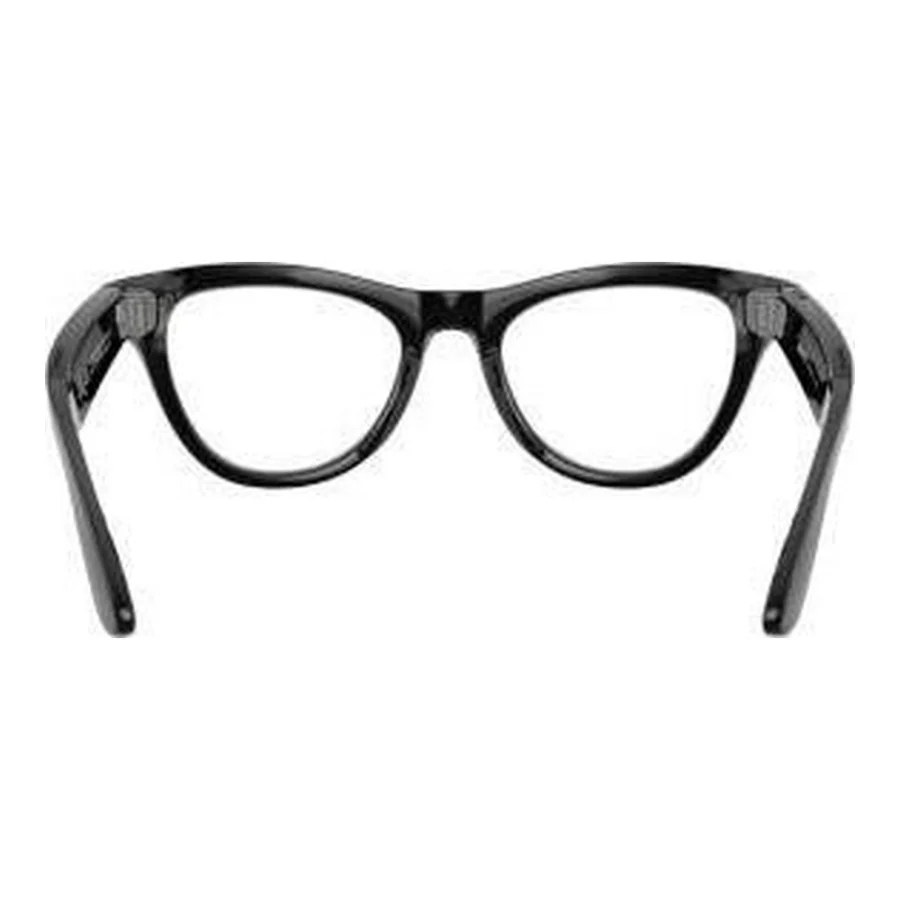 Ray-Ban Meta Skyler Gen 2 St. Shiny Black Frame/Clear to Amethyst Transitions Lenses (RW4014 601/CH 52-20)