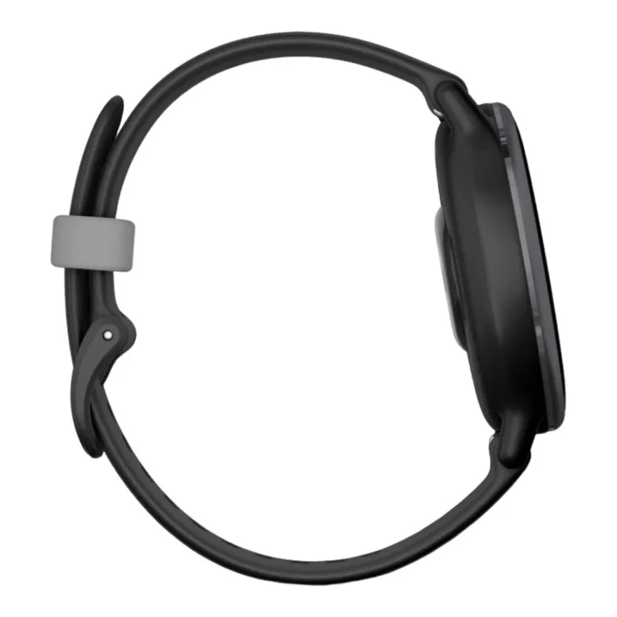 Garmin vivoactive 5 Slate Aluminum Bezel with Black Case and Silicone Band (010-02862-10/50)