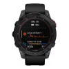 Garmin Fenix 7 Solar Slate Gray with Black Band (010-02540-10/11)