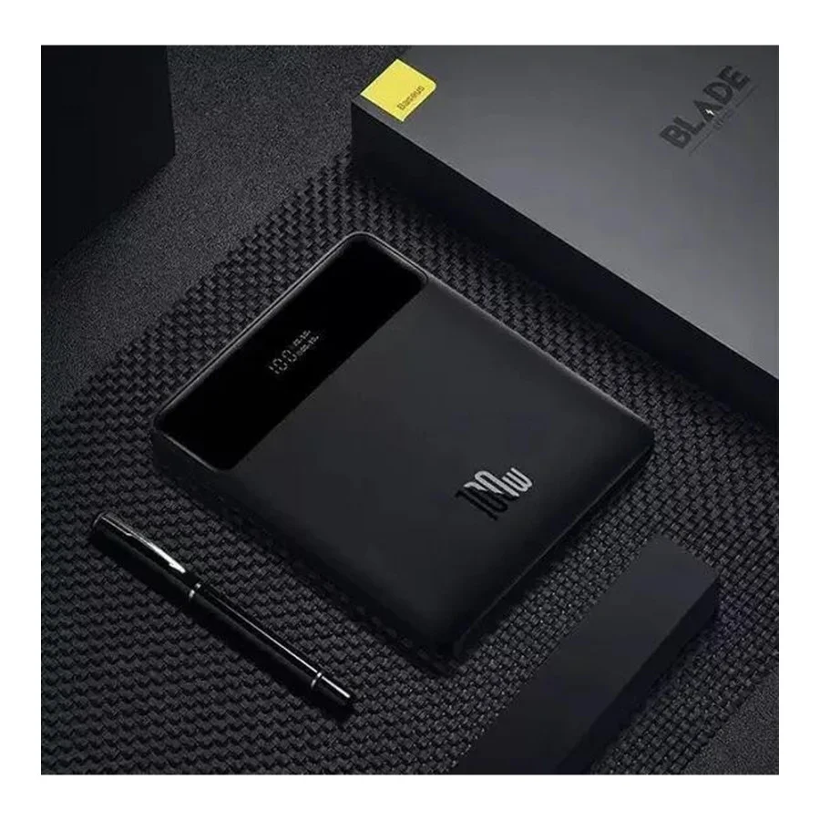 Baseus Blade Digital Display 20000 mAh PD 100W Black (PPDGL-01, PPBLD100-S, PPBL000201, PPBLD100HD)