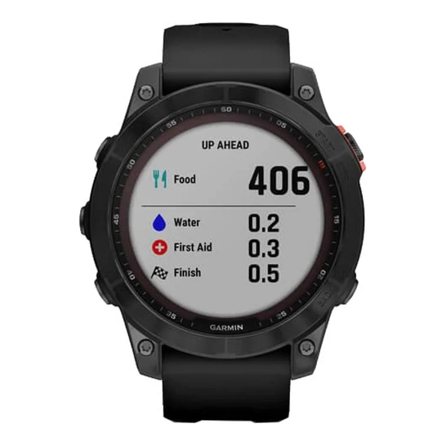 Garmin Fenix 7 Solar Slate Gray with Black Band (010-02540-10/11)