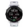 Garmin Forerunner 265 Black Bezel w. Whitestone Case and Whitestone/Tidal Blue S. Band (010-02810-01/11/51)