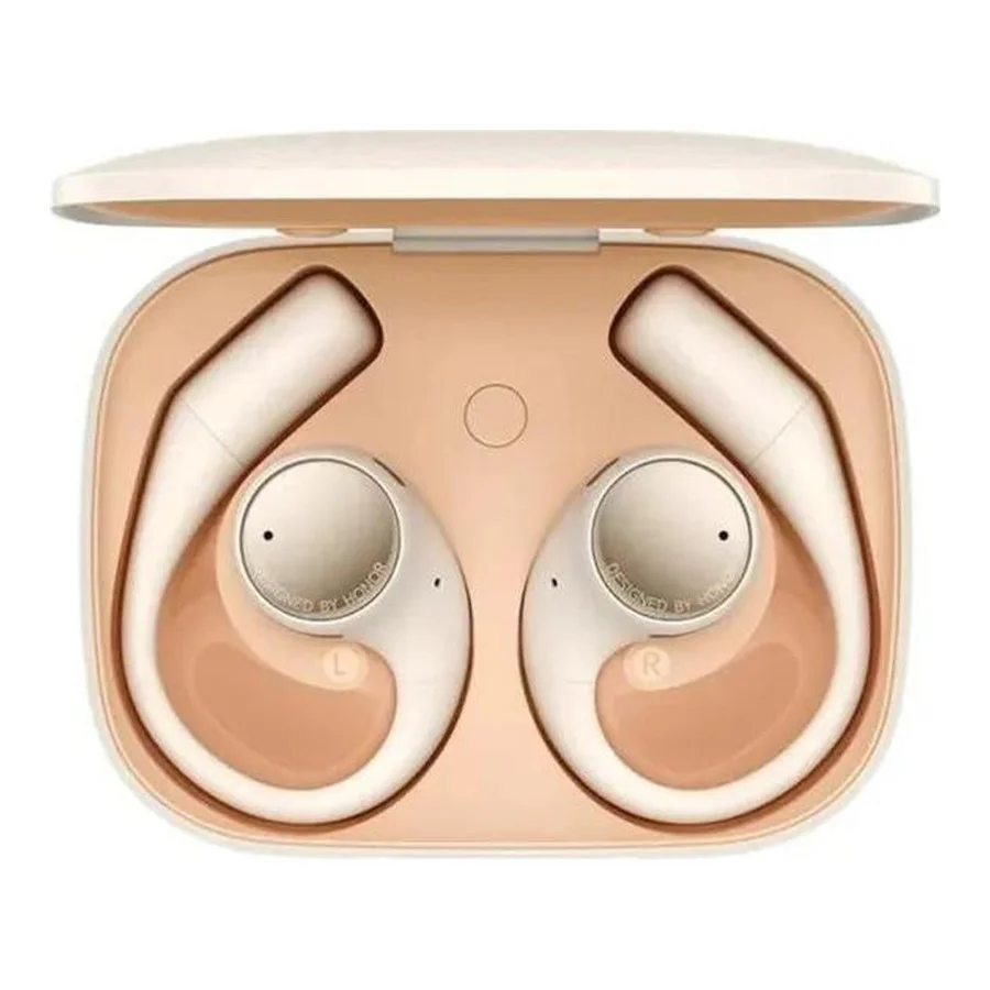 Honor Earbuds Open Polar Gold