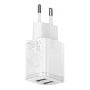 Baseus Compact 2xUSB 10.5W 2.1A White (CCXJ010202)