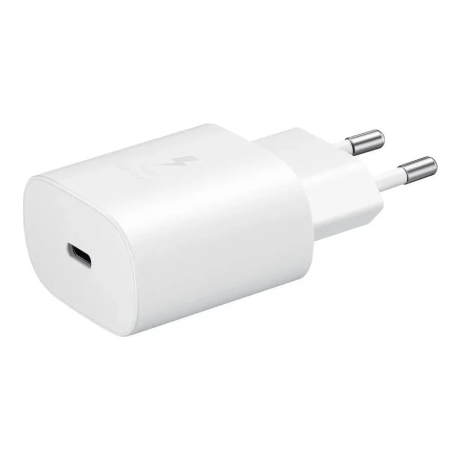Samsung 25W PD Power Adapter (with Type-C cable) White (EP-TA800XWE) (EU)