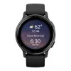 Garmin vivoactive 5 Slate Aluminum Bezel with Black Case and Silicone Band (010-02862-10/50)