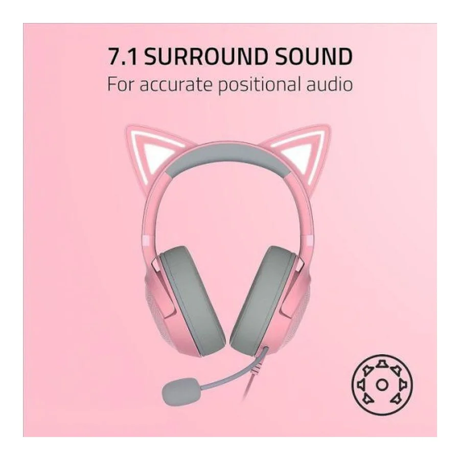 Razer Kraken Kitty V2 Quartz (RZ04-04730200-R3M1)