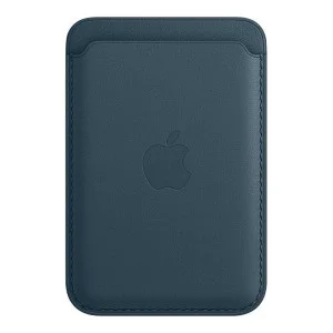 Apple iPhone Leather Wallet with MagSafe - Baltic Blue (MHLQ3) (OEM)