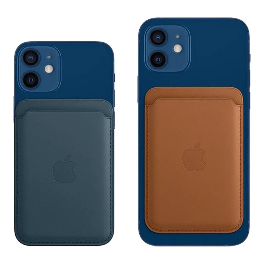 Apple iPhone Leather Wallet with MagSafe - Baltic Blue (MHLQ3) (OEM)