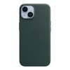Apple iPhone 14 Leather Case with MagSafe - Forest Green (MPP53) (OEM)