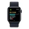 Apple Watch SE 2 GPS 40mm Midnight Aluminium Case with Midnight Sport Loop (MRE03)
