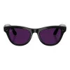 Ray-Ban Meta Skyler Gen 2 St. Shiny Black Frame/Clear to Amethyst Transitions Lenses (RW4014 601/CH 52-20)