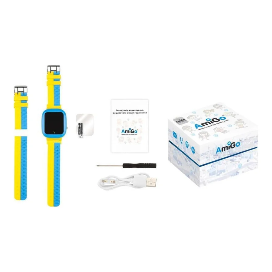 AmiGo GO004 Splashproof Camera+LED GLORY Blue-Yellow (UA)