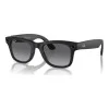 Ray-Ban Meta Wayfarer Matte Black Frame Graphite Lenses (RW4006 601ST3 50-22)