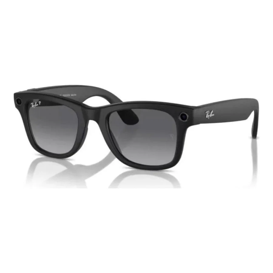 Ray-Ban Meta Wayfarer Matte Black Frame Graphite Lenses (RW4006 601ST3 50-22)