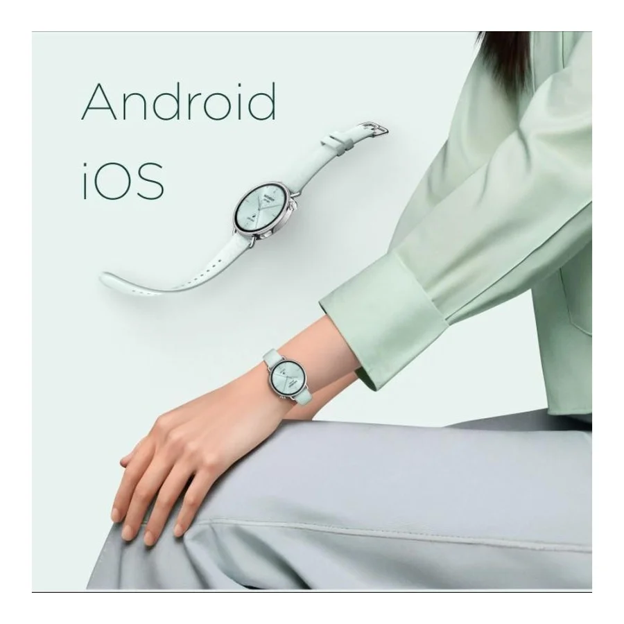 Xiaomi Watch S4 41mm Fluororubber Strap Mint Green (BHR080CGL)