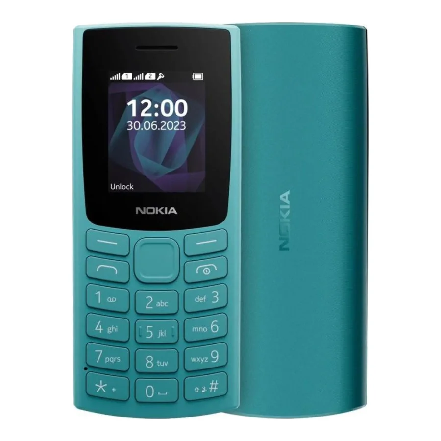 Nokia 105 DS 2023 Cyan (1GF019CPG6C01)(UA)
