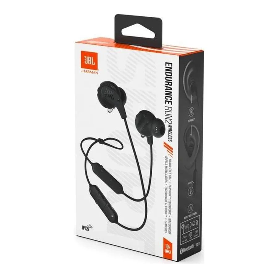 JBL Endurance Run 2 Wired Black (JBLENDURRUN2BLK)