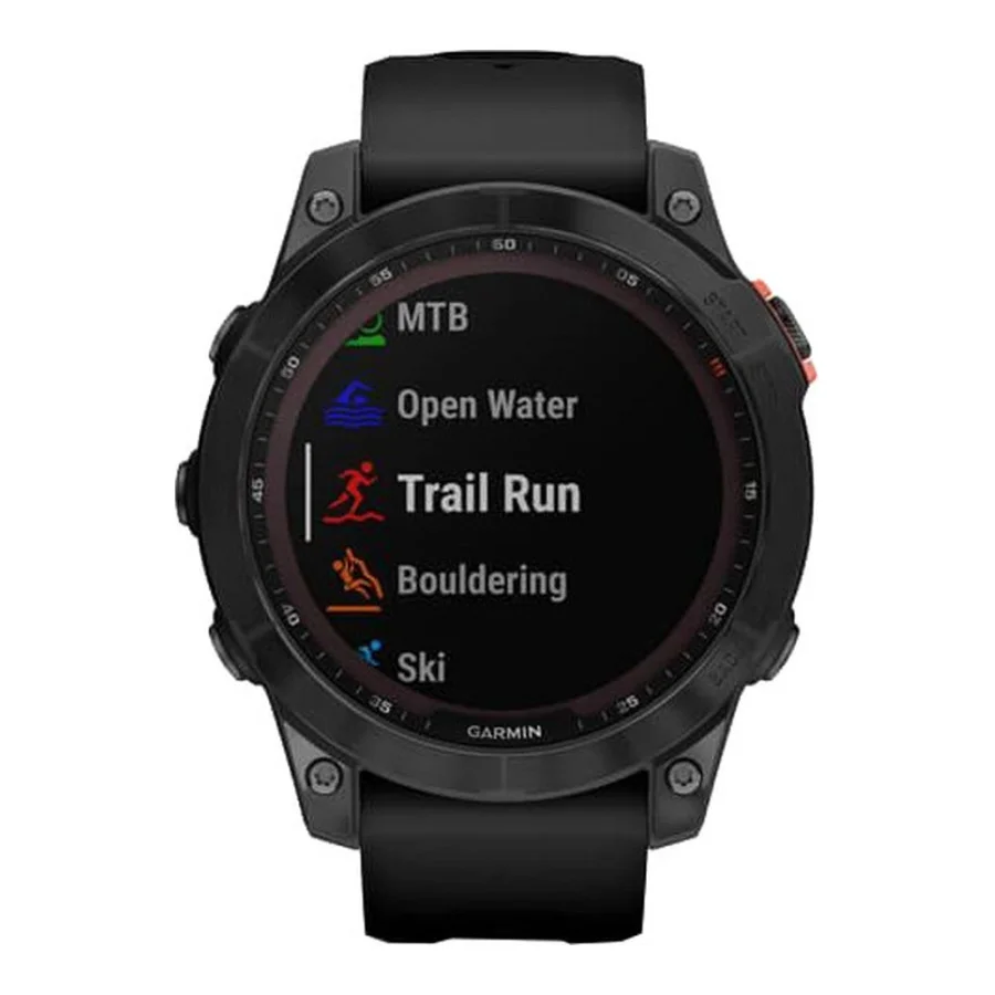 Garmin Fenix 7 Solar Slate Gray with Black Band (010-02540-10/11)
