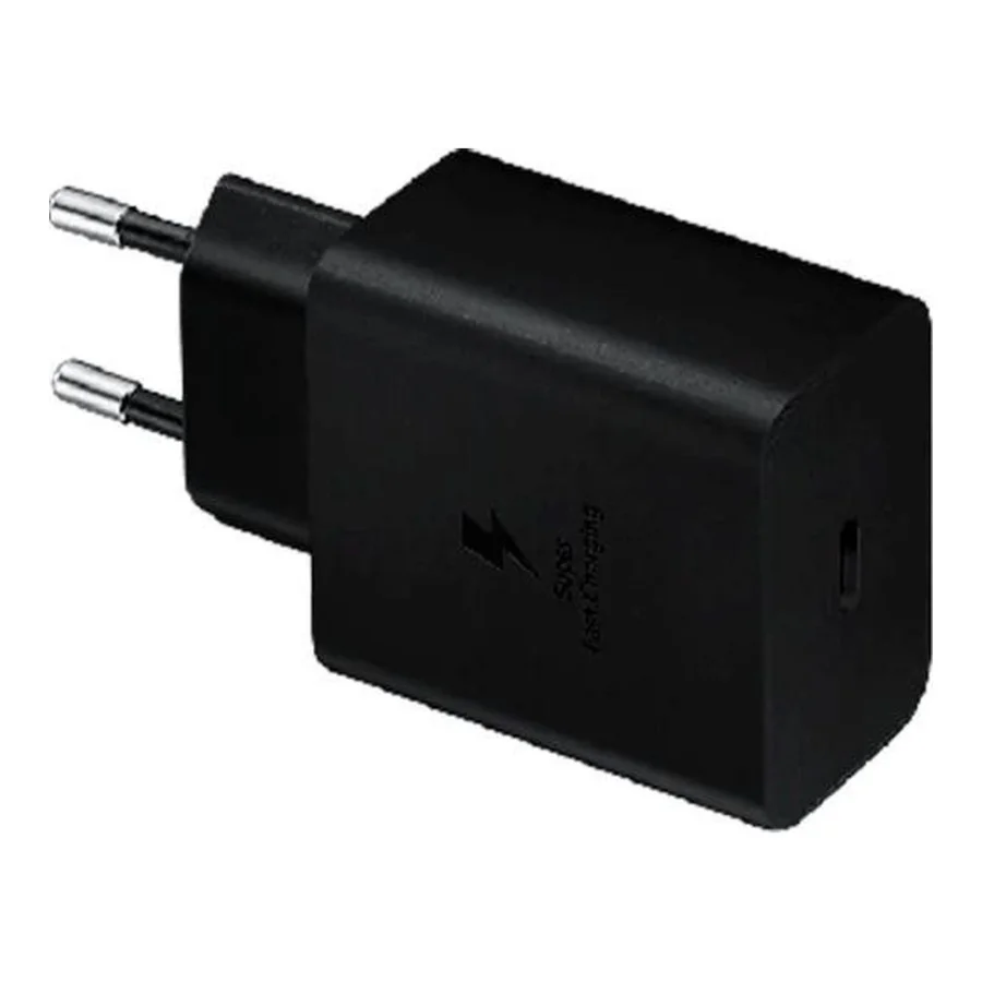 Samsung 45W PD Compact Power Adapter (with Type-C cable) Black (EP-T4510XBE) (High Copy)