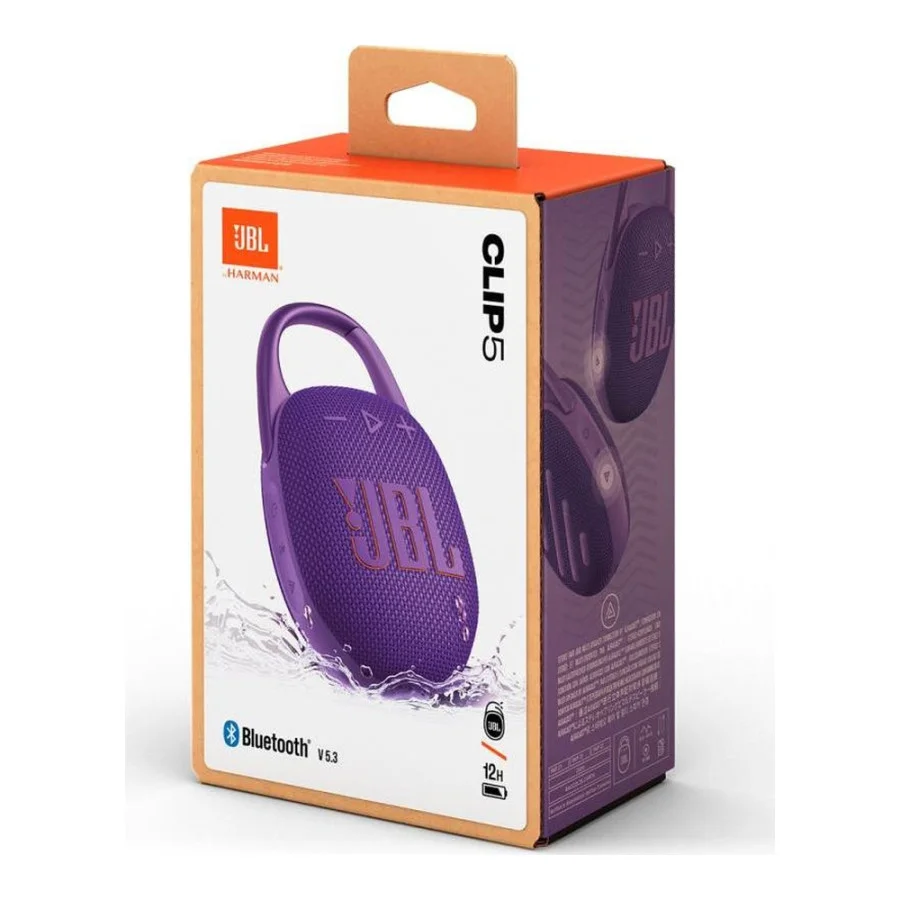 JBL Clip 5 Purple (JBLCLIP5PUR) CN