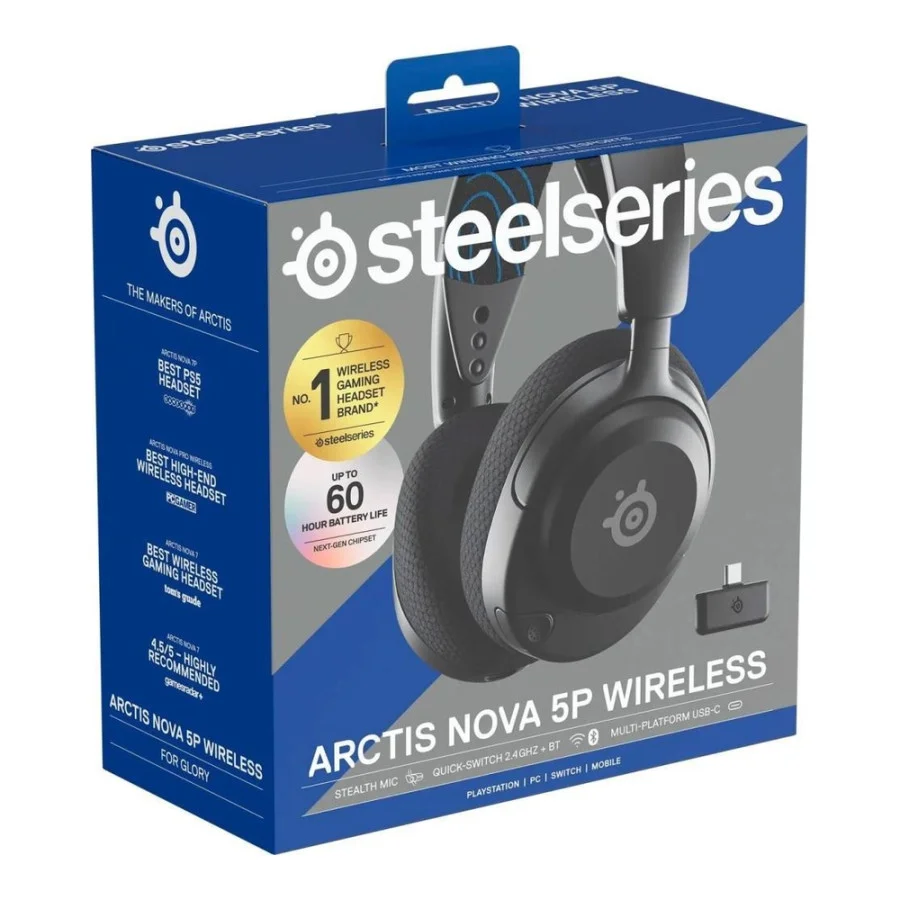 SteelSeries Arctis Nova 5P Black (61673)
