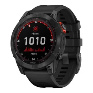 Garmin Fenix 7 Solar Slate Gray with Black Band (010-02540-10/11)