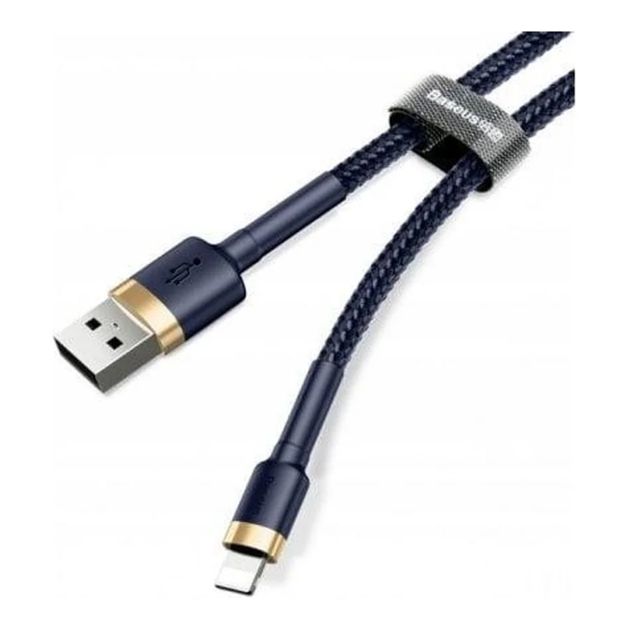 Baseus cafule Cable USB For iP 2.4A 1m Gold+Blue (CALKLF-BV3)
