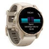 Garmin Fenix 8 43mm AMOLED Sapphire Soft Gold w. Fog Gray/Dark Sandstone S. Band (010-02903-10/11/18)
