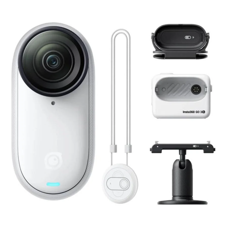 Insta360 GO 3S 4K Standard Bundle 64GB White (CINSAATA_GO3S06)