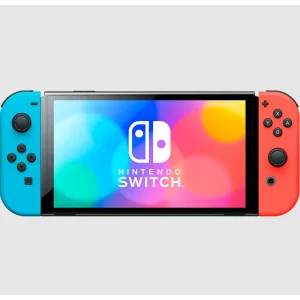 Nintendo Switch Oled Red/Blue + Mario Kart 8 Deluxe (Download code) + 3 months
