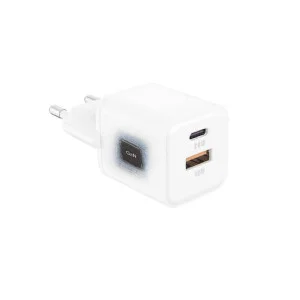 SENTEO Z-22 USB+USB-C 3A GaN PD 20W white