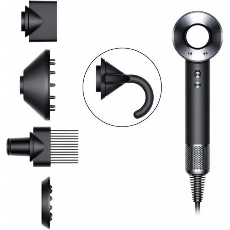 Dyson HD07 Supersonic Black/Nickel