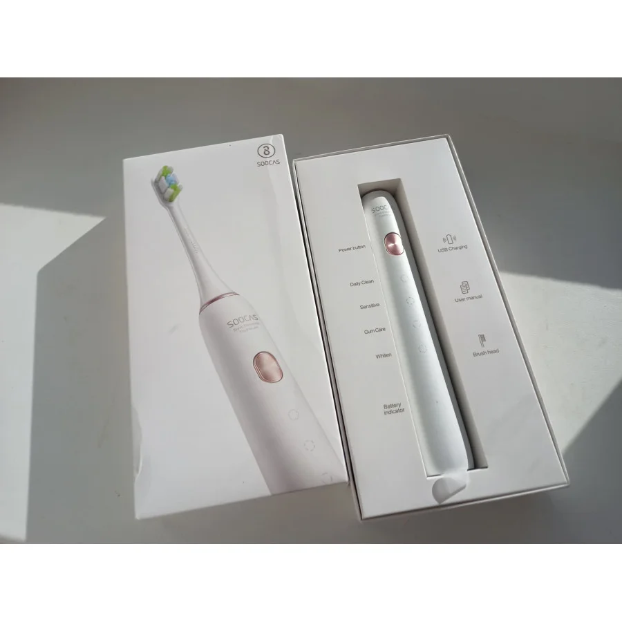 SOOCAS Sonic Electric Toothbrush X3U White