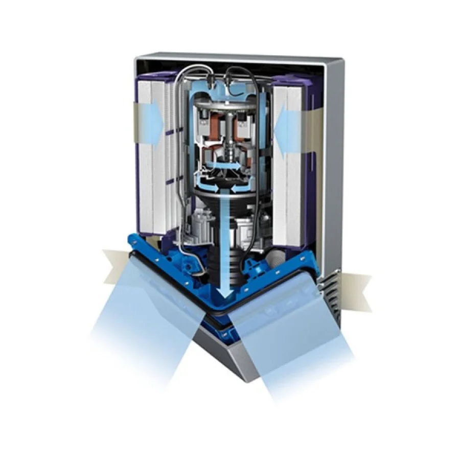 Dyson Airblade AB12 Nickel