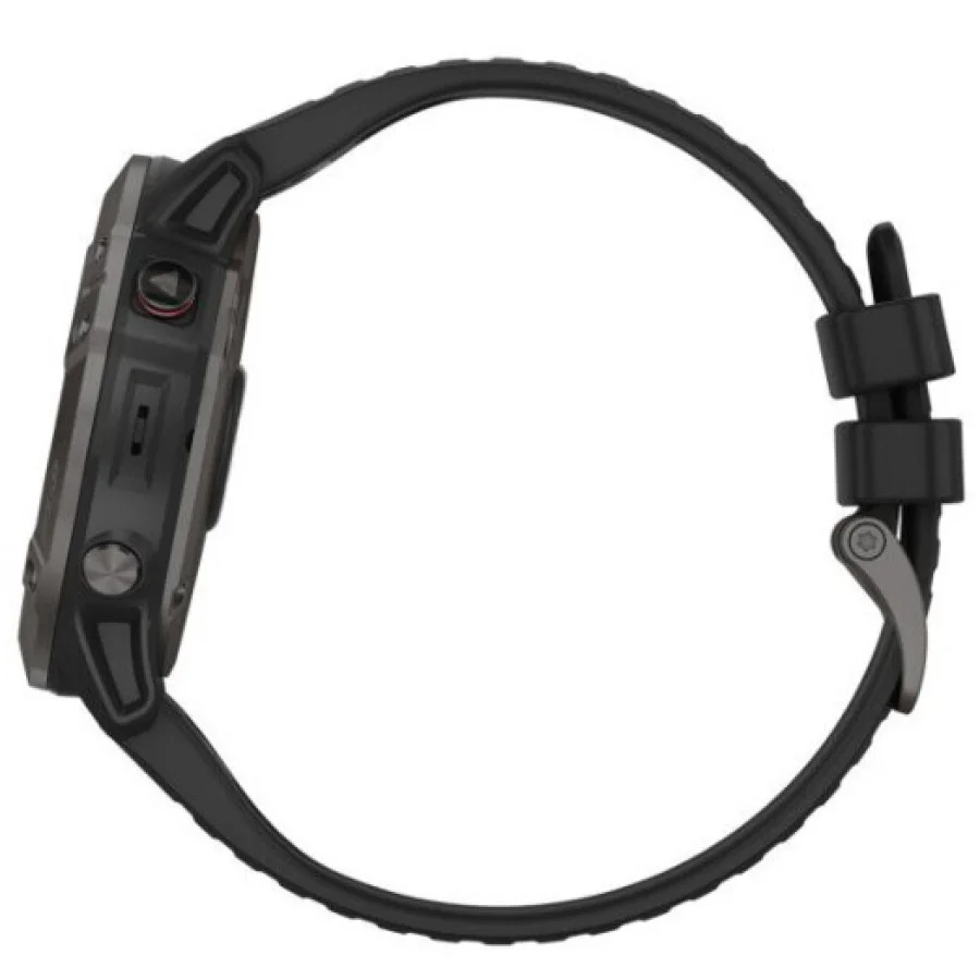 Garmin Fenix 6X Pro Sapphire Carbon Grey DLC with Black Band (010-02157-11/10)