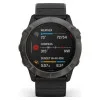 Garmin Fenix 6X Pro Sapphire Carbon Grey DLC with Black Band (010-02157-11/10)