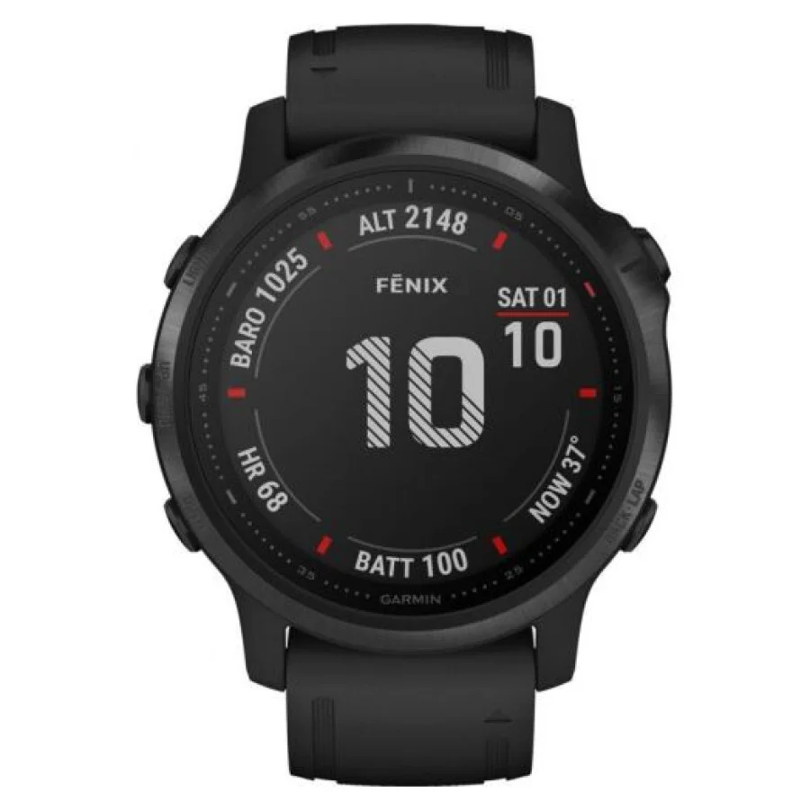 Garmin Fenix 6S Pro Black With Black Band (010-02159-14/010-02159-13)